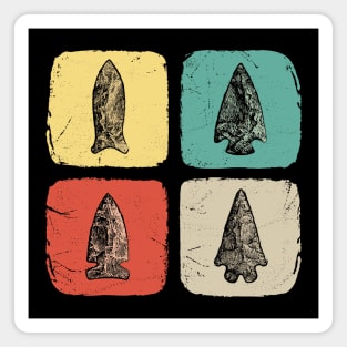 Arrowhead Shapes Collecting Vintage Look Gifts Magnet